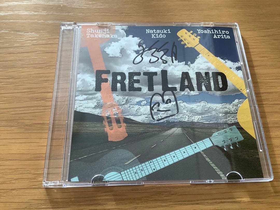 【新品同様】 FRET LAND サイン入り CD