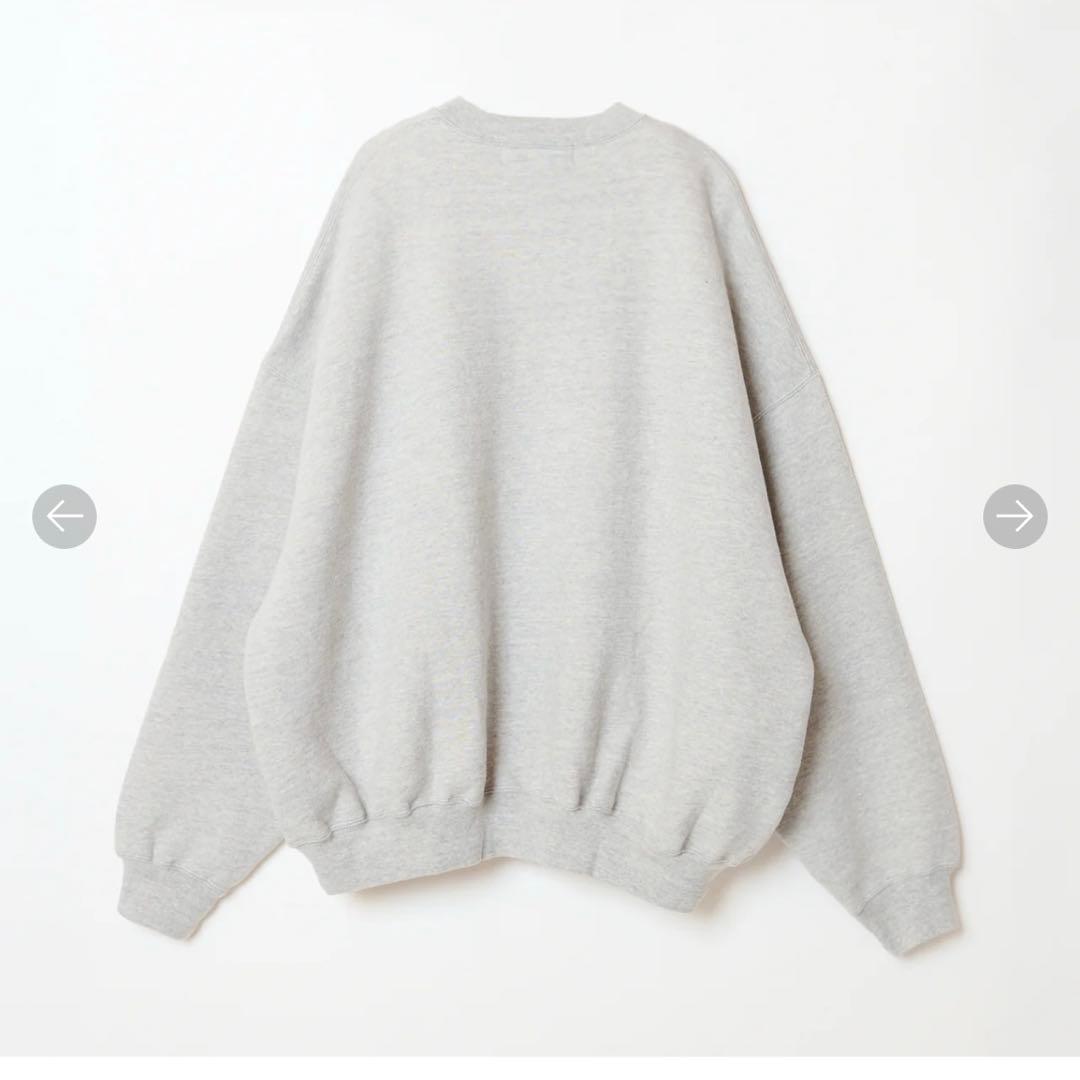 トップス SHISHIKUI Brushed Crew / HEATHER GRAY