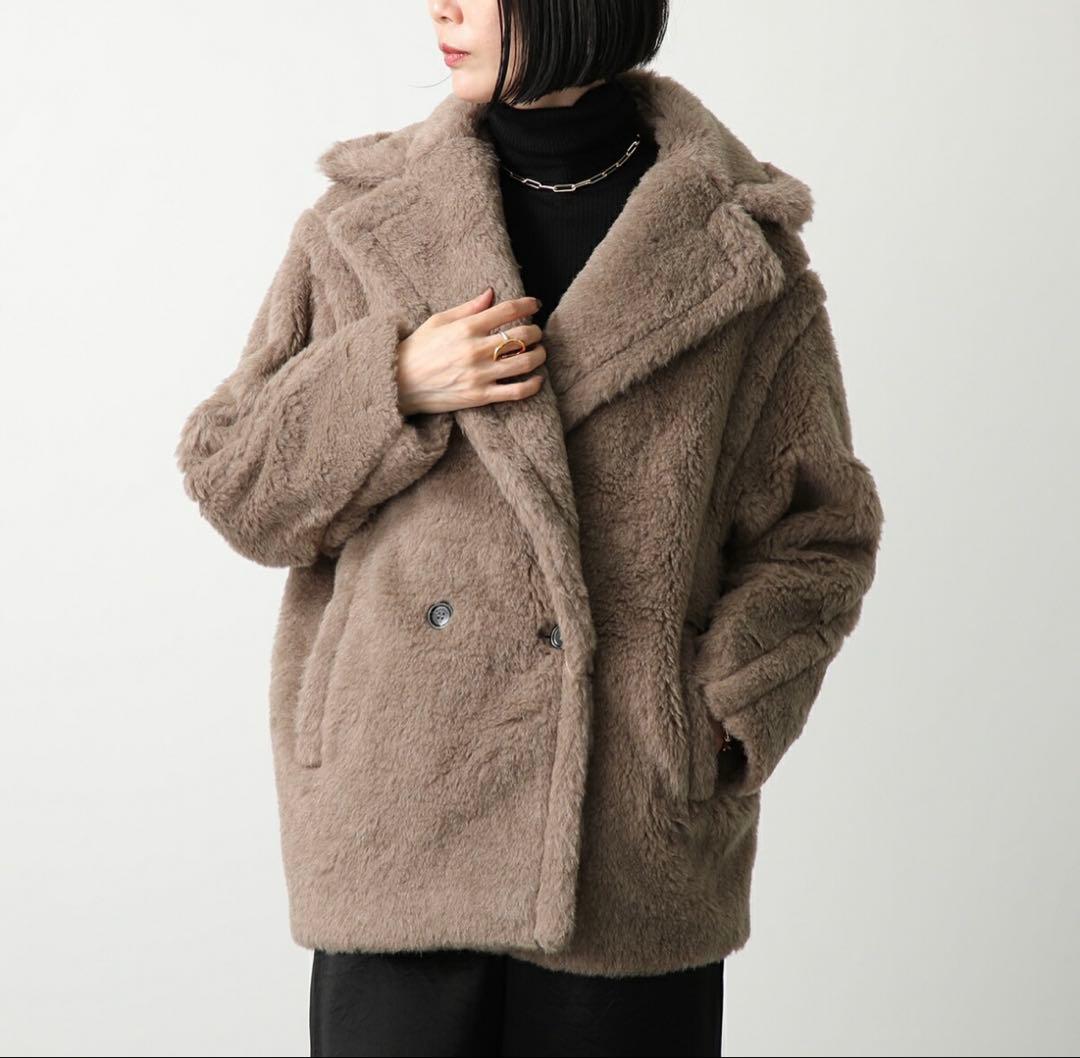 Max Mara テディベア ショート コート