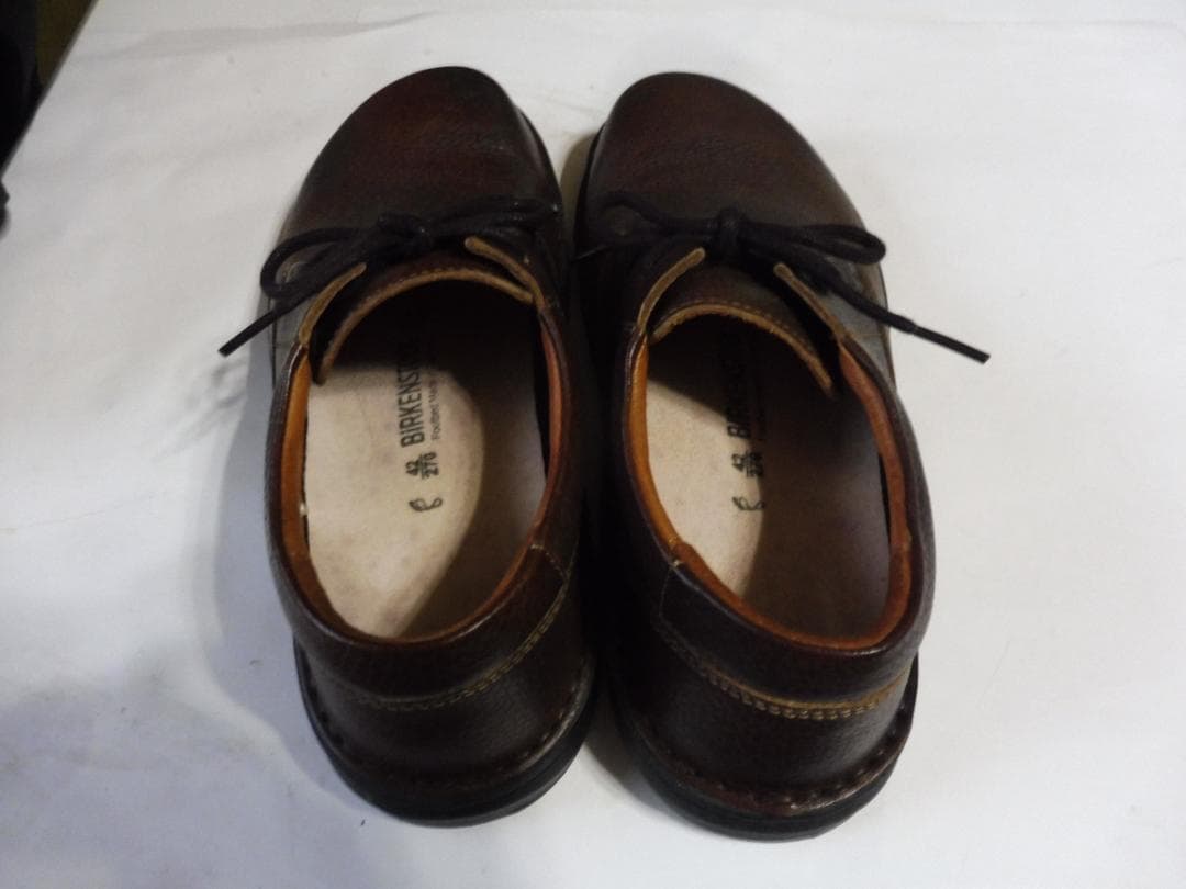 ビルケンシュトックBIRKENSTOCKレザーシューズ サイズ=42(27CM)