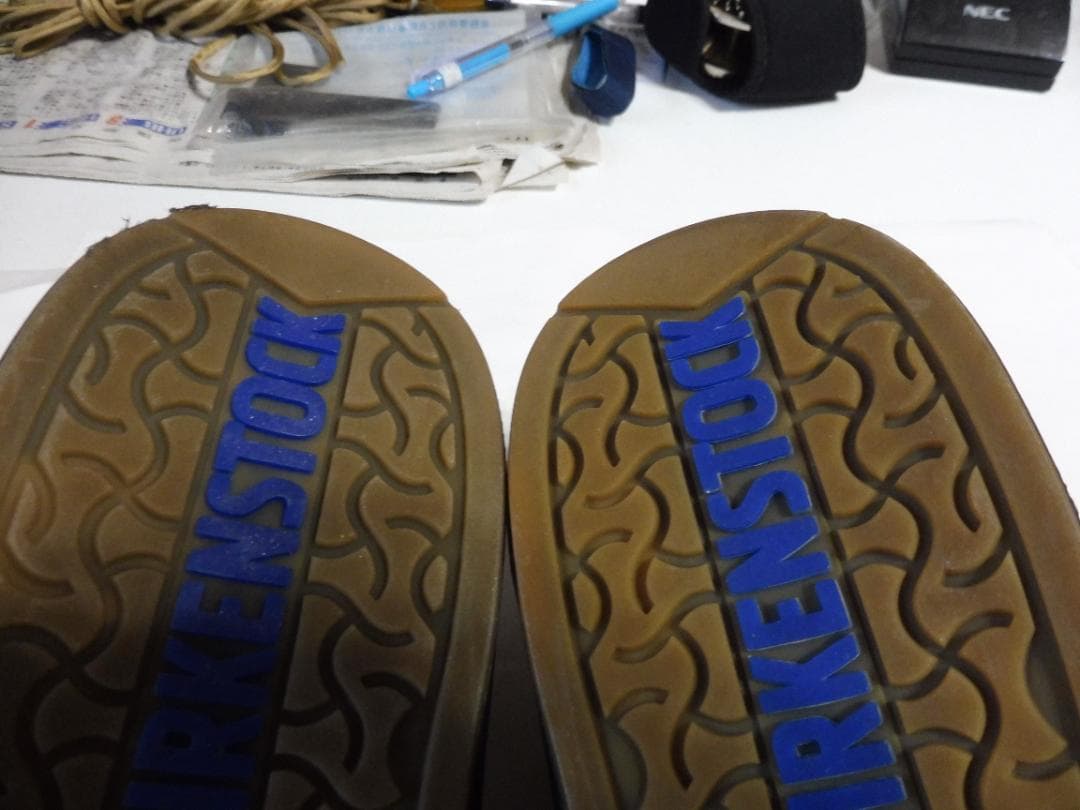 ビルケンシュトックBIRKENSTOCKレザーシューズ サイズ=42(27CM)