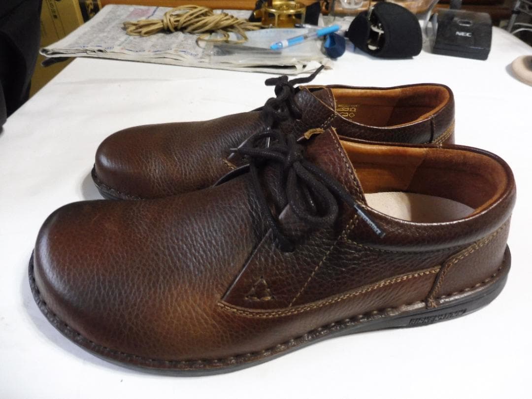 ビルケンシュトックBIRKENSTOCKレザーシューズ サイズ=42(27CM)