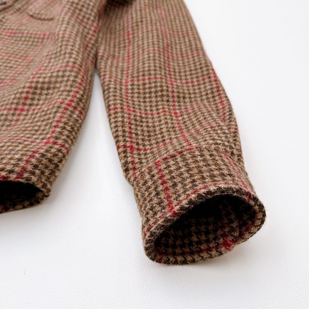 復刻現行✨ポロバイラルフローレン ウール ジャケット 千鳥格子 エルボーパッチ