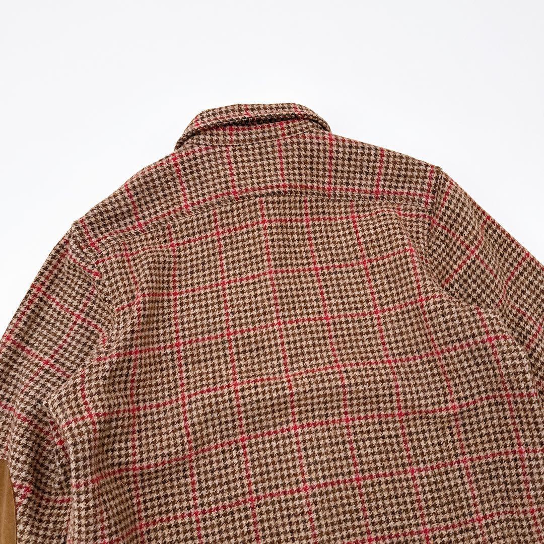 復刻現行✨ポロバイラルフローレン ウール ジャケット 千鳥格子 エルボーパッチ