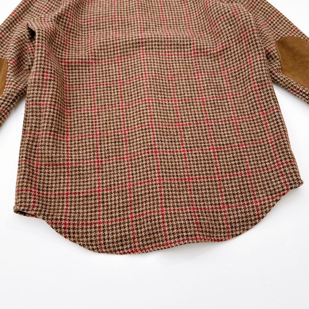 復刻現行✨ポロバイラルフローレン ウール ジャケット 千鳥格子 エルボーパッチ