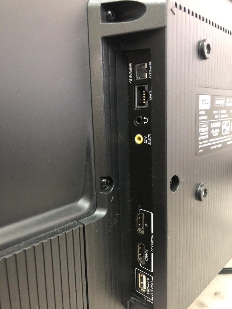 動作OK TCL チューナーレステレビ 32S54J 2024年製