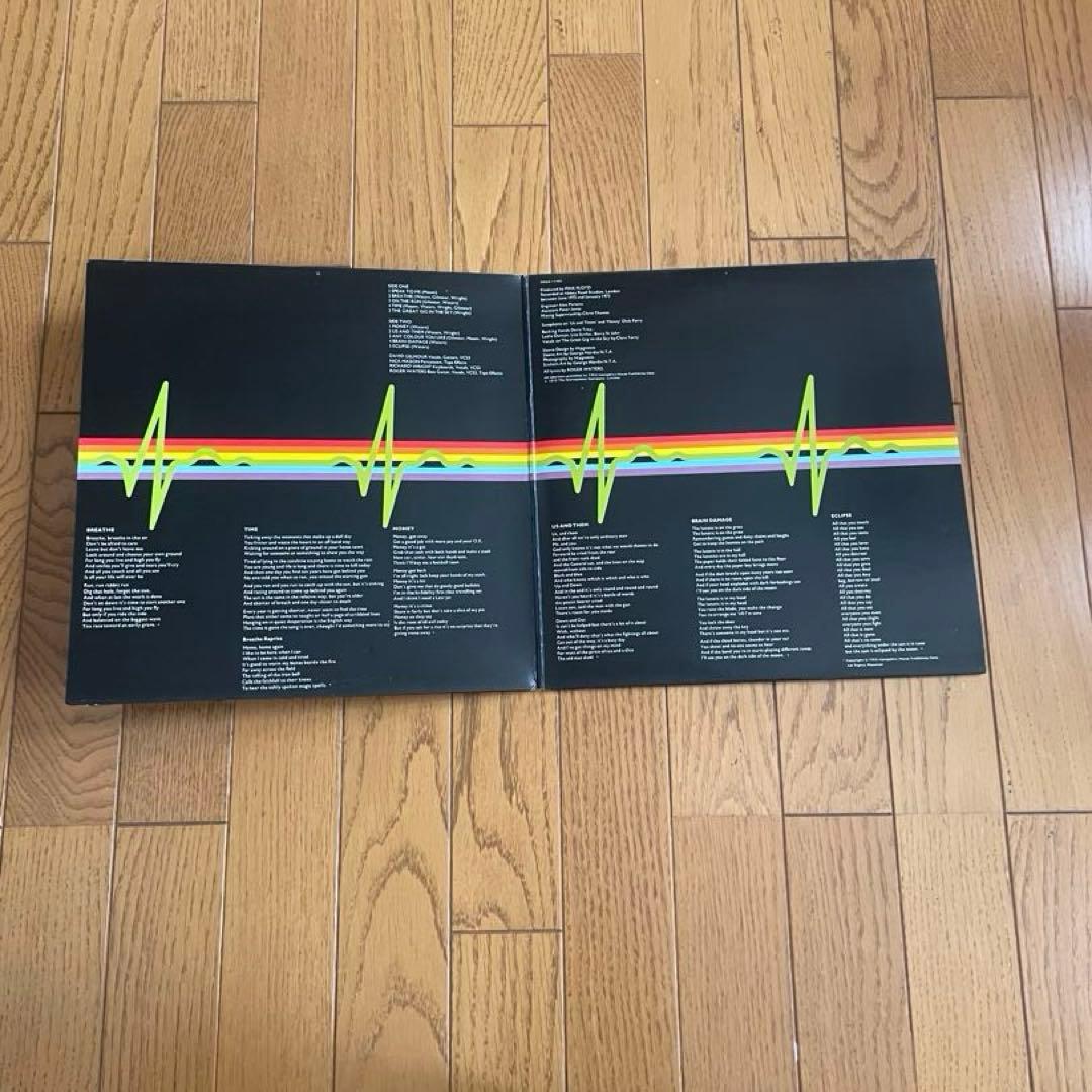 US盤 ピンクフロイド 狂気 ポスター付