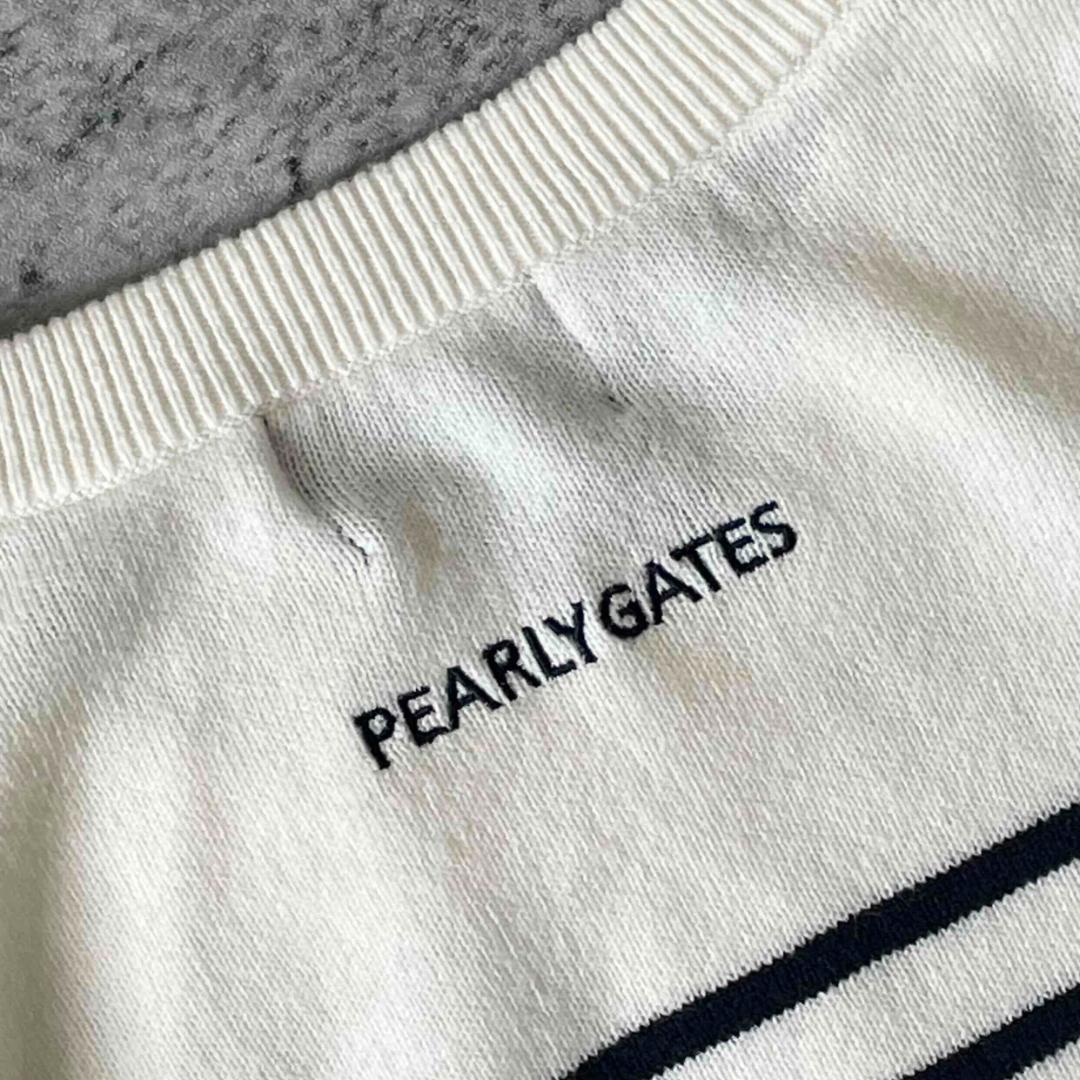 PEARLY GATES パーリーゲイツ カシミヤ混 ニット セーター サイズ５