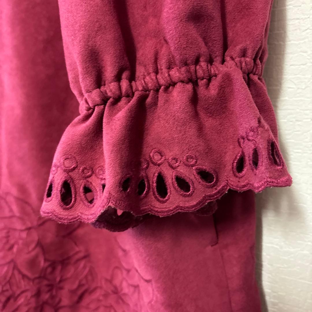 【極美品】Rose Tiara ローズティアラ　刺繍チュニック＊ワンピース46