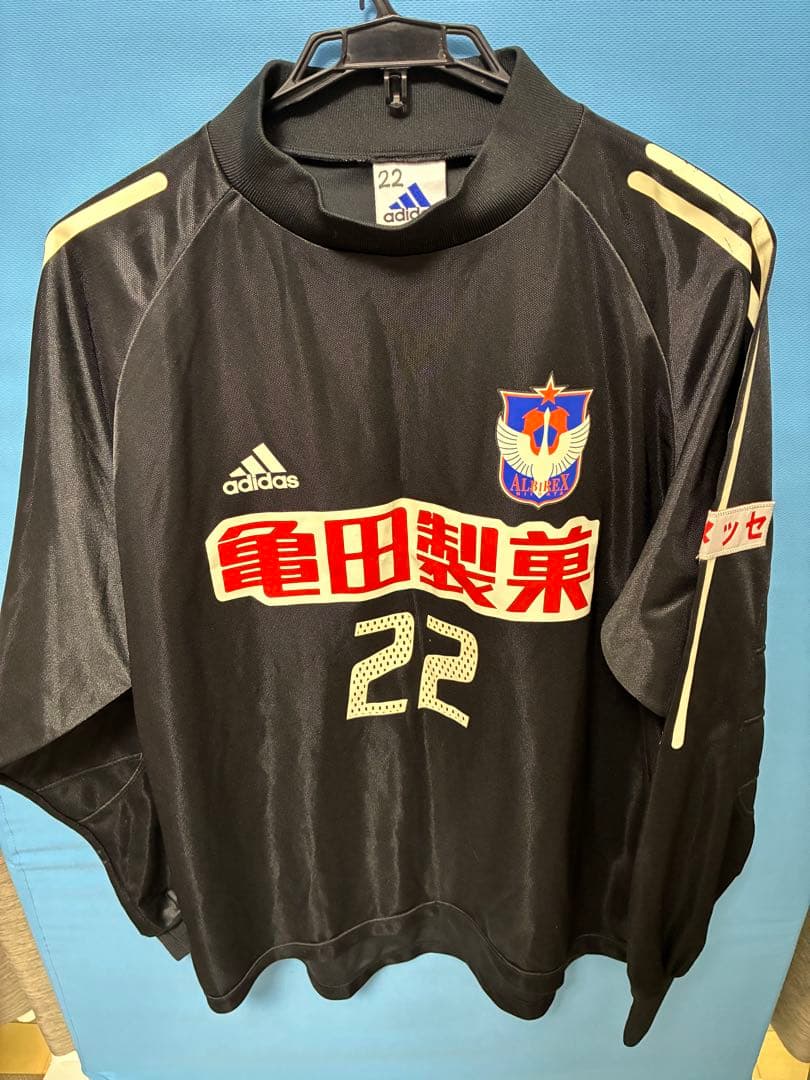 アルビレックス新潟　2003年　実使用GKユニフォーム　北野貴之　サイズXO