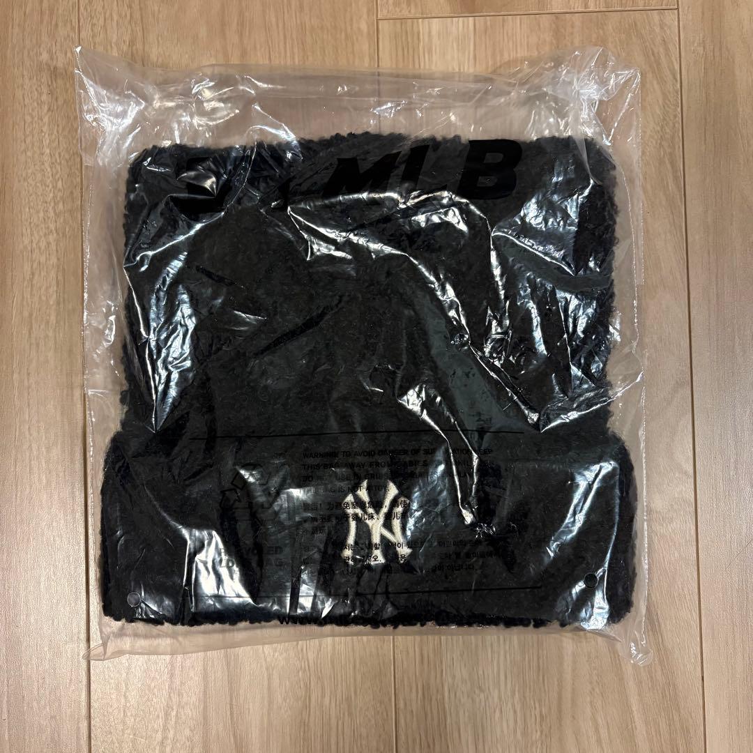 【新品未使用】MLBkorea　猫耳　ビーニー　ブラック　カリナ着用　大人気