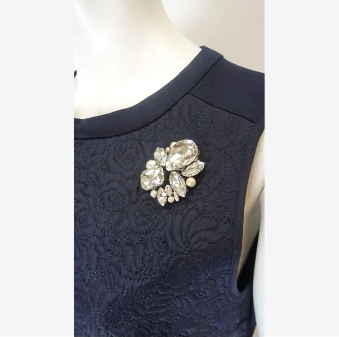 ♡ 2025年秋冬 キルティング生地切替 前あきワンピ