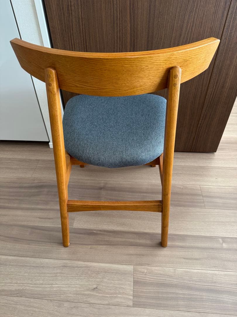 UNICO(ウニコ) TOVE(トーヴ)シリーズ ダイニングチェア　ネイビー④