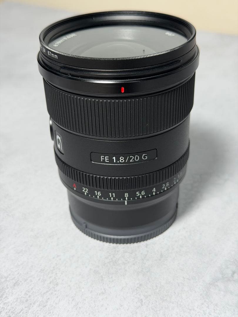 【超美品】SONY FE 20mm F1.8 G レンズ