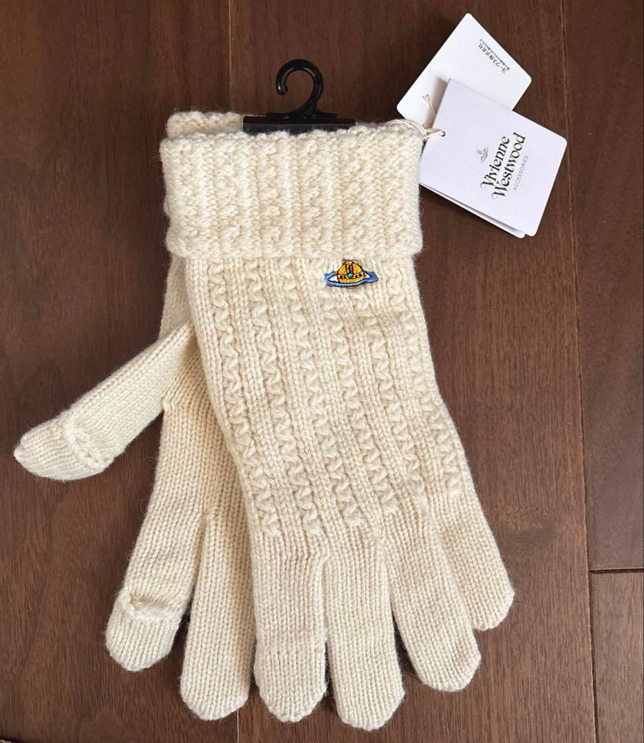 ヴィヴィアンウエストウッド ニット手袋 レディース