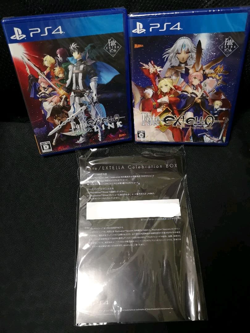 新品 未開封 Fate/EXTELLA 　LINK PS4セット　DLC付