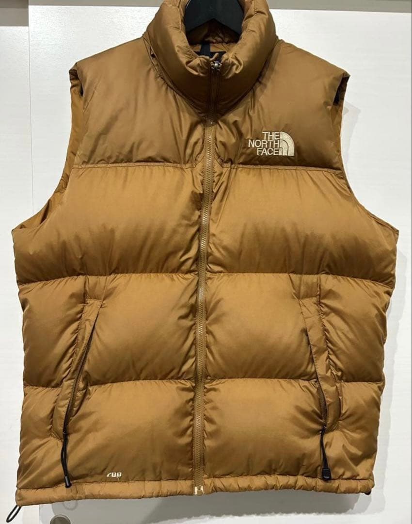 超希少 THE NORTH FACE 90s ダウンベスト センターロゴ