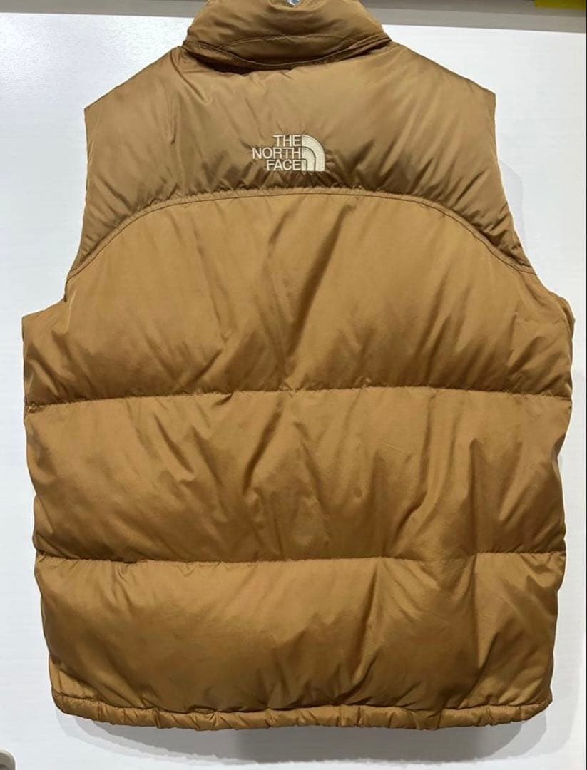 超希少 THE NORTH FACE 90s ダウンベスト センターロゴ