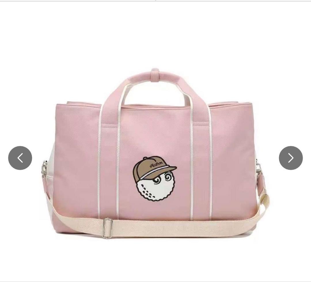 MALBON GOLF ロッカーバッグ ゴルフバッグ マルボンゴルフ ピンク