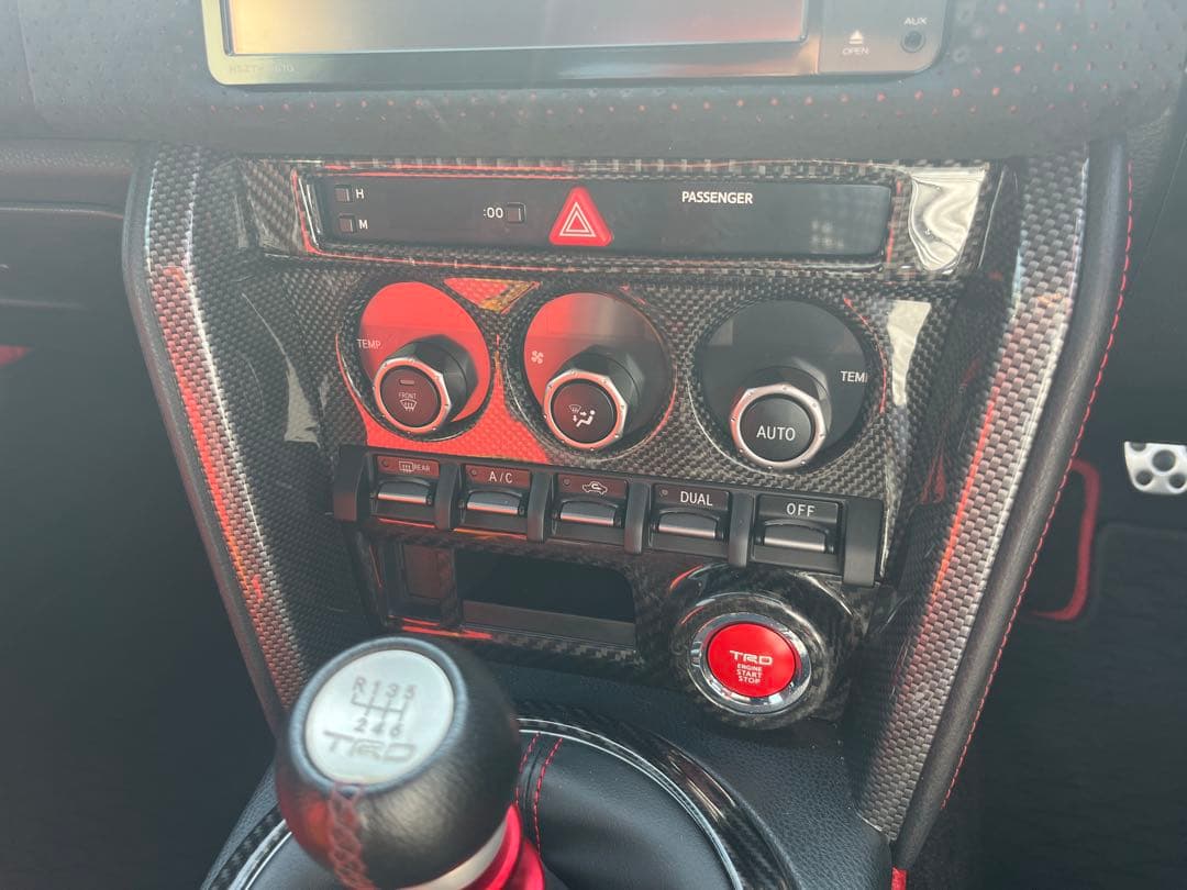 絶版 INTEC トヨタ86 ZN6オートACパネル　スタースイッチパネル