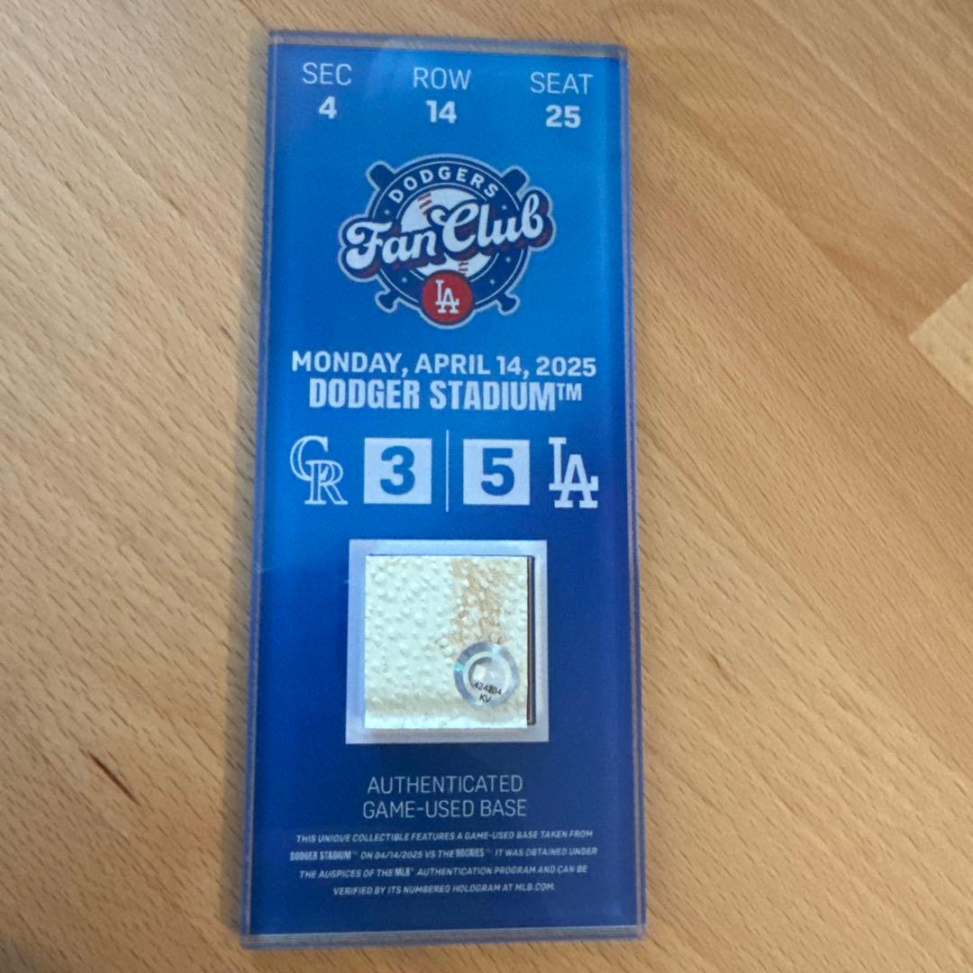 【ドジャースMVP会員】大谷ボブルヘッド＋ホームベースチケット付 7点フルセット