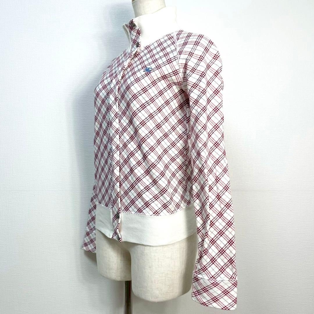 y2k✨️ BURBERRY BLUE LABEL チェック トラックジャケット