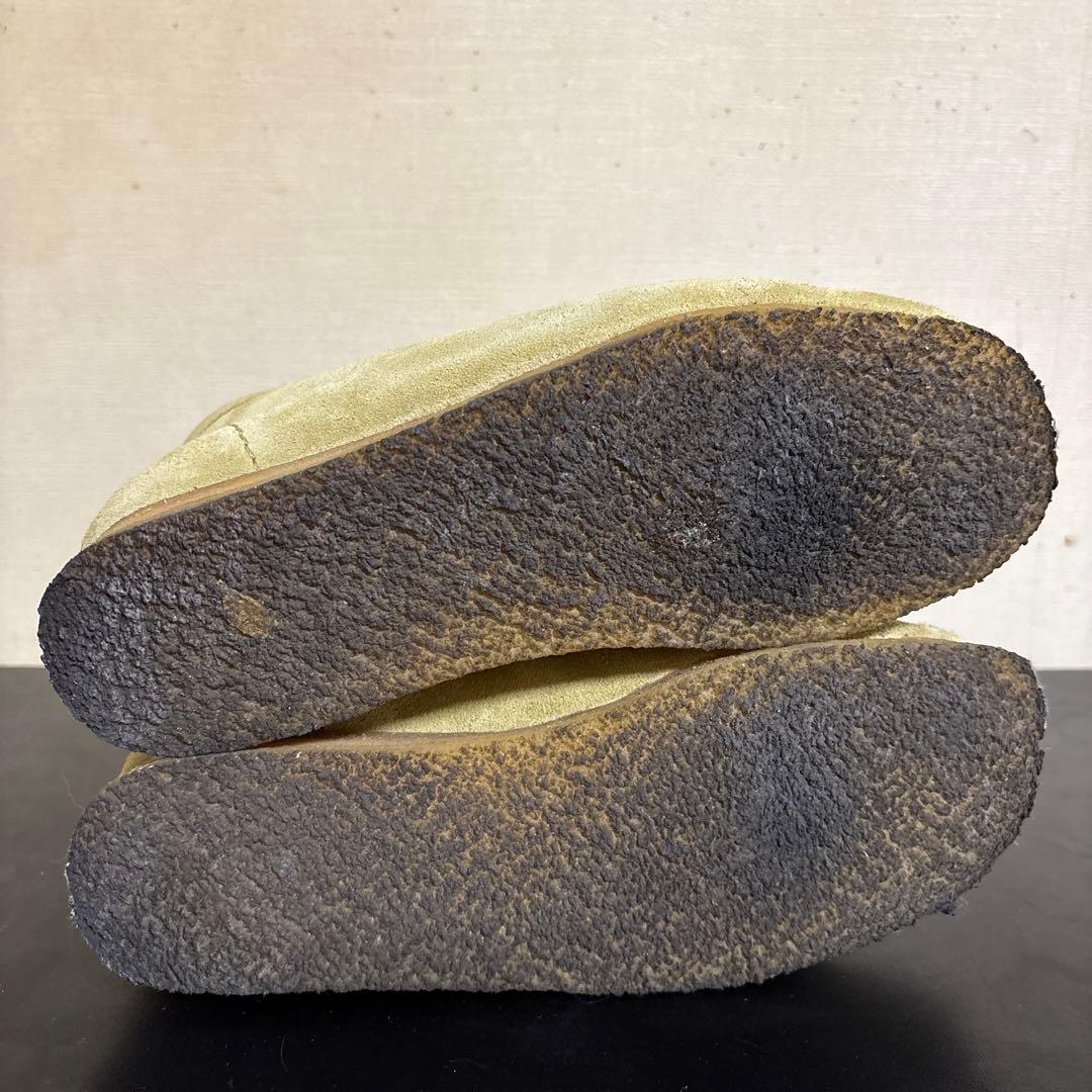 箱あり CLARKS ORIGINALS クラークス ワラビー ベージュモカシン