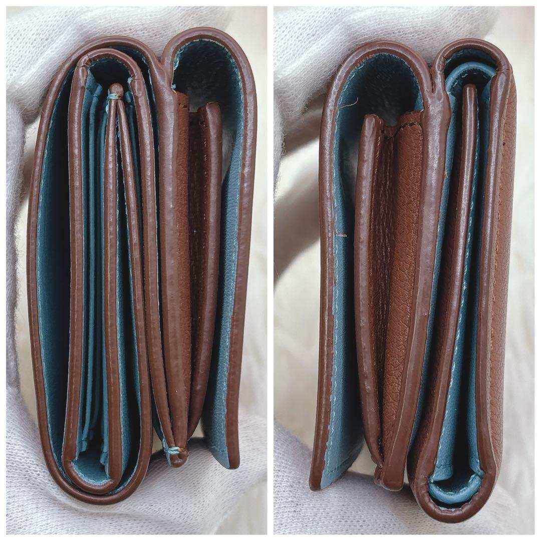 限定/極美品✨ロエベ コラボ ハウルの動く城 ヒン トライフォールドウォレット