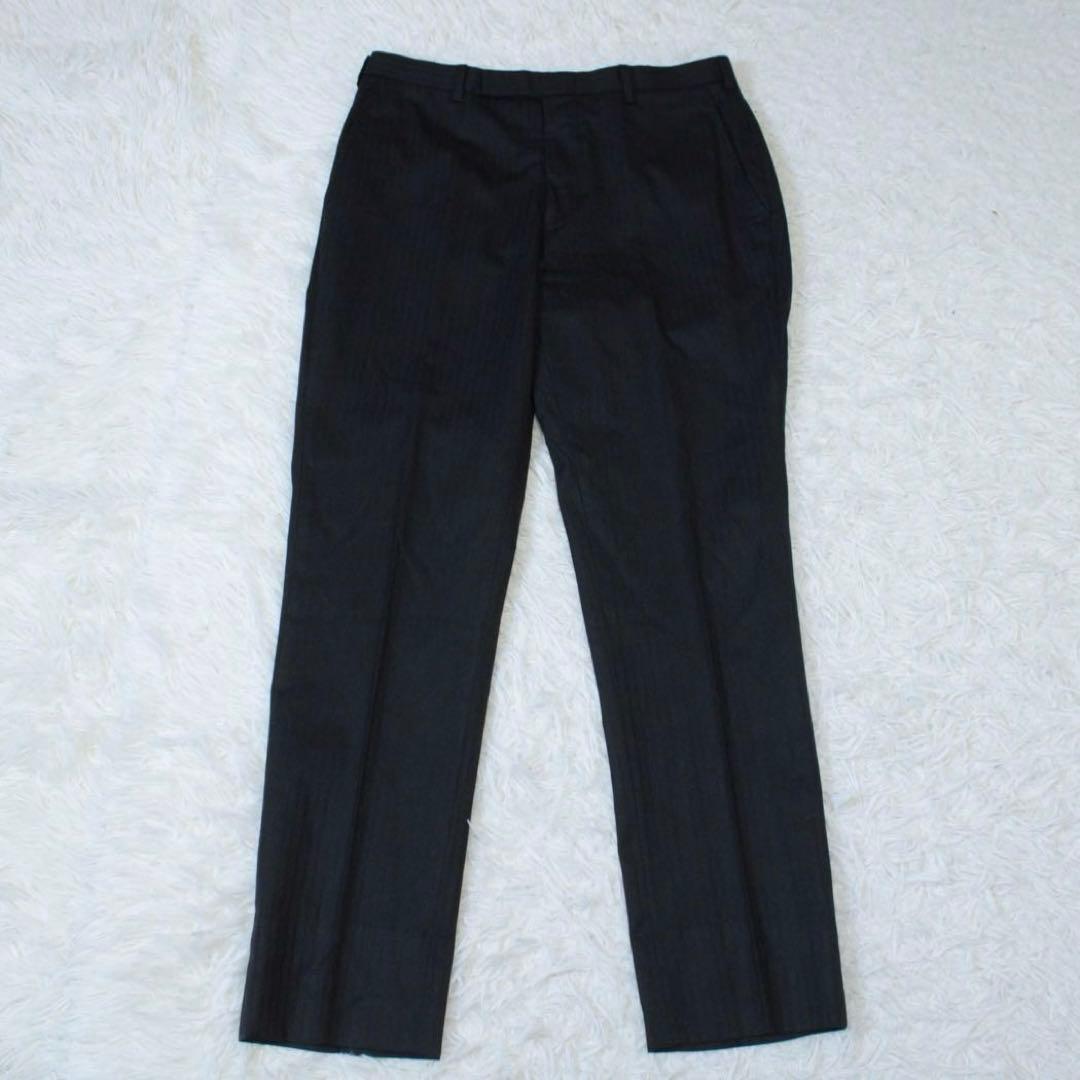 ブラックレーベルクレストブリッジ 3ピース セットアップスーツ ストライプ 38