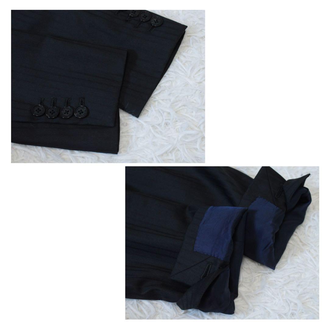 ブラックレーベルクレストブリッジ 3ピース セットアップスーツ ストライプ 38