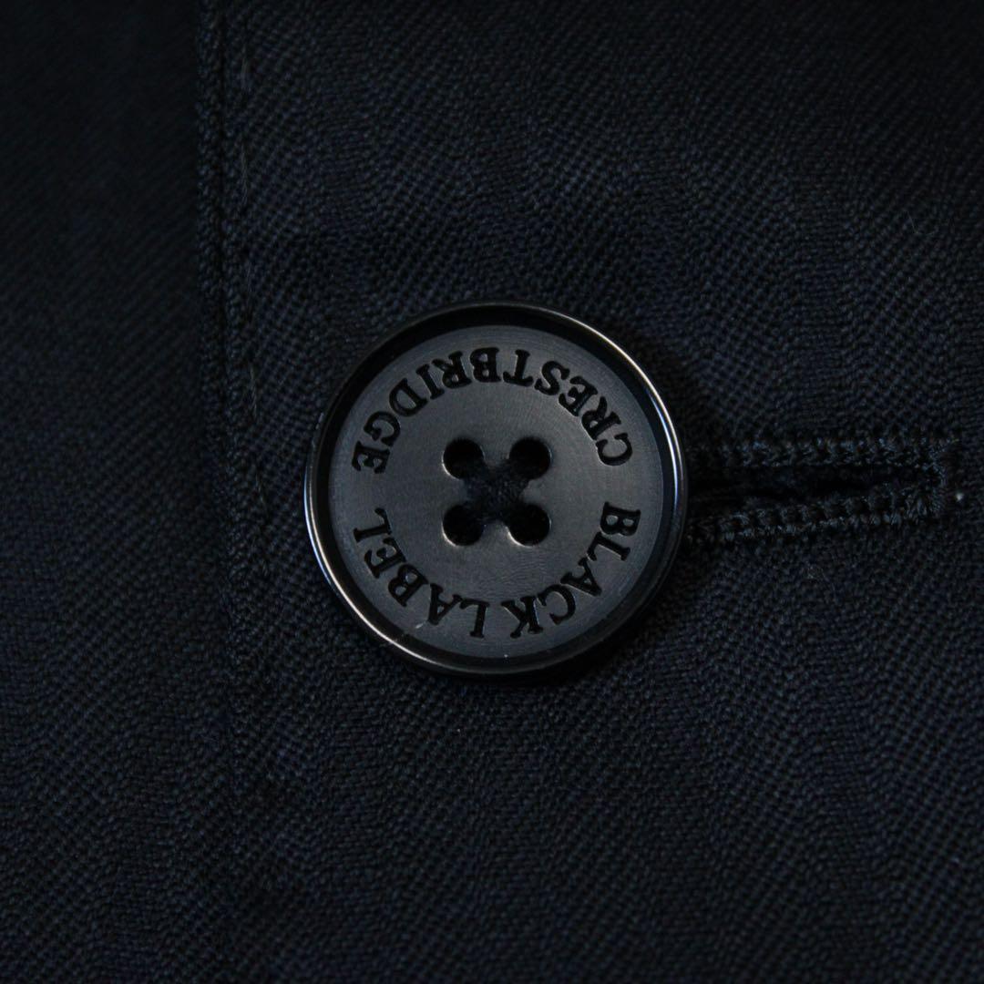 ブラックレーベルクレストブリッジ 3ピース セットアップスーツ ストライプ 38