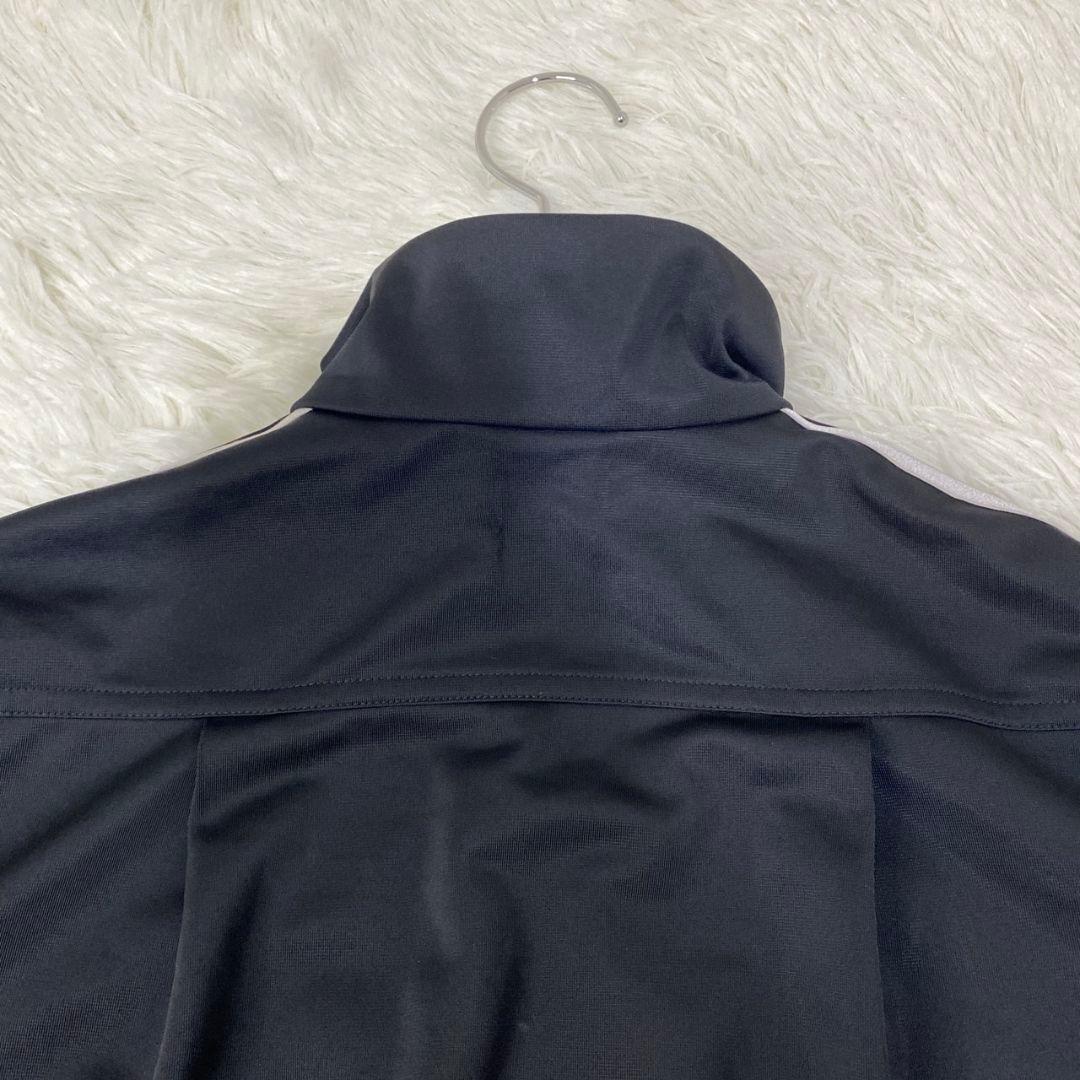 極美品 adidas アディダス トラックジャケット ジャージ ブラック L
