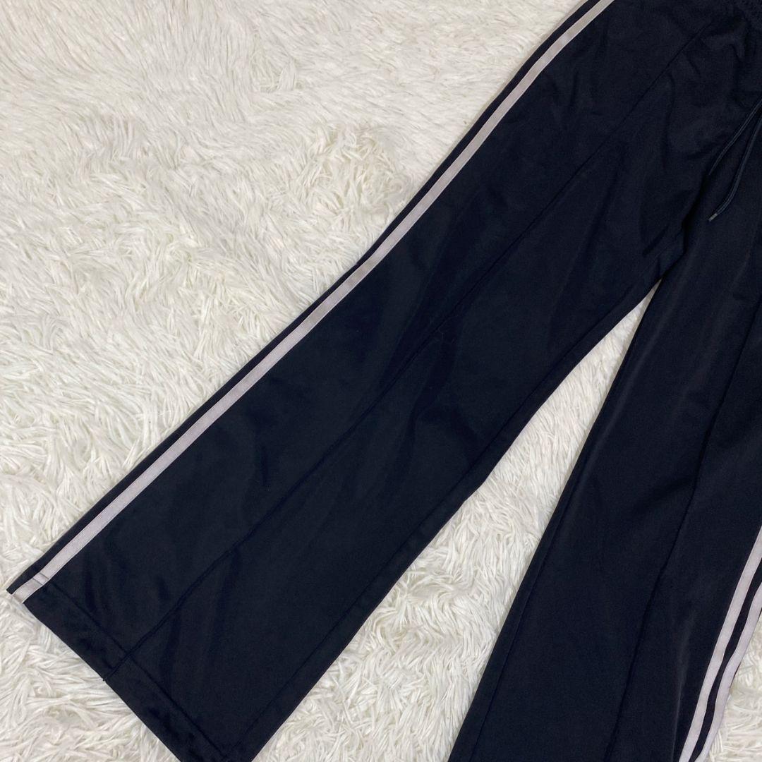 極美品 adidas アディダス トラックジャケット ジャージ ブラック L