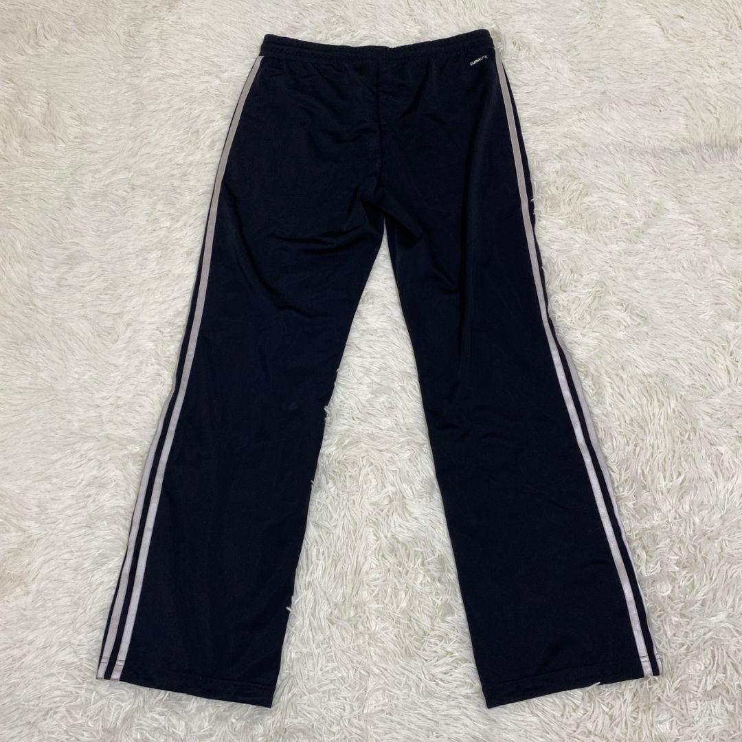 極美品 adidas アディダス トラックジャケット ジャージ ブラック L