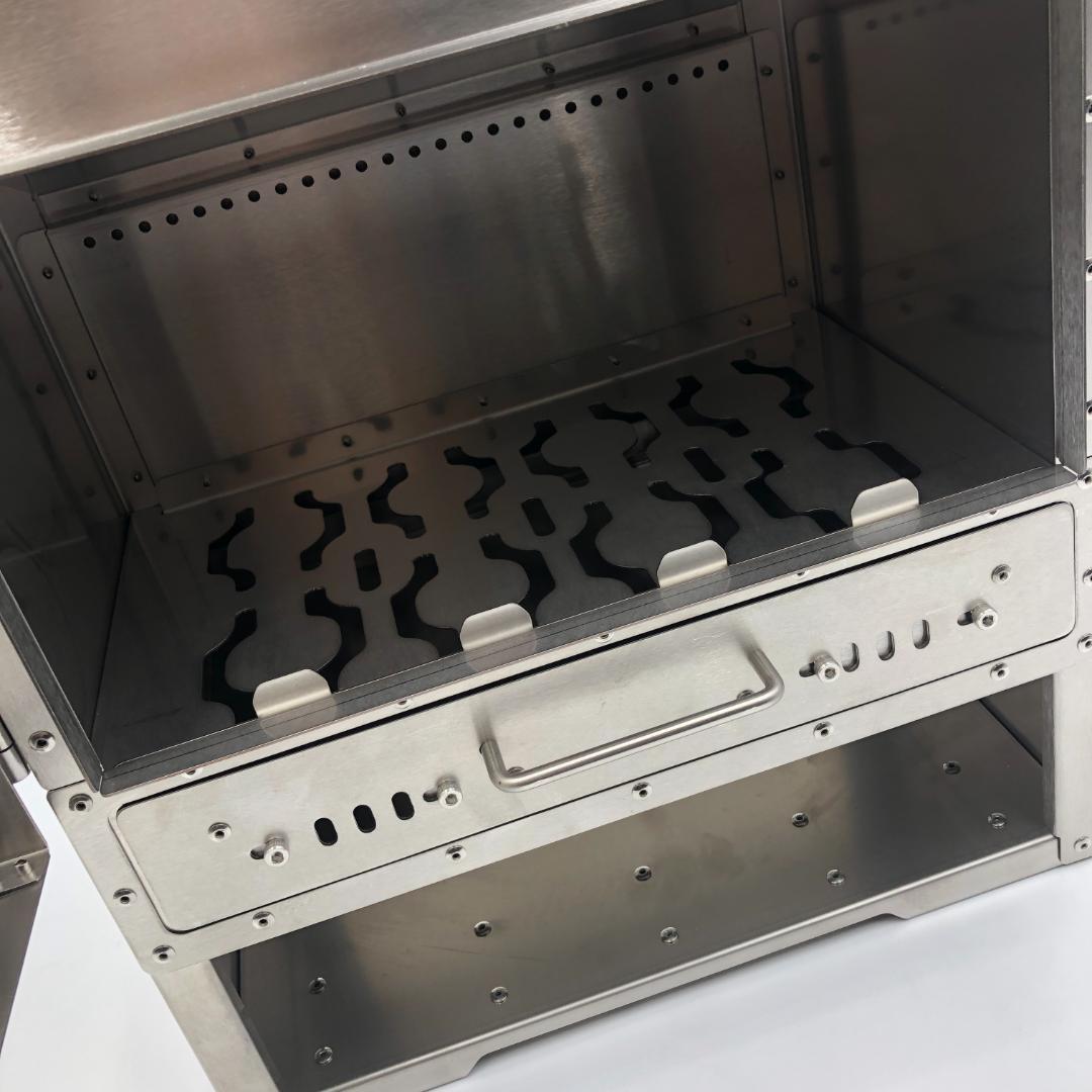 Soomloom 二次燃焼ポータブル暖炉 VistaV/Y31995-S3