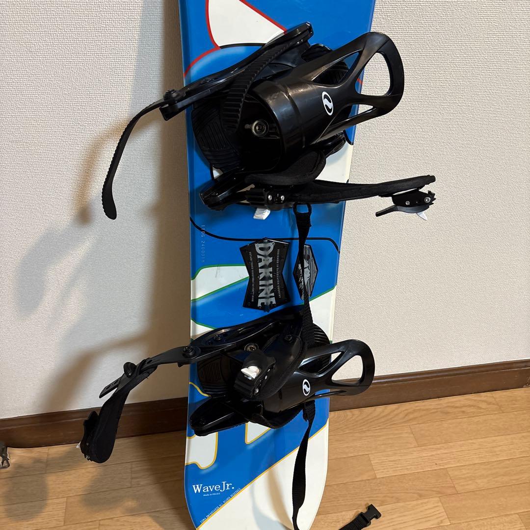 子供Wave Jr. スノーボード 青/白110サイズ