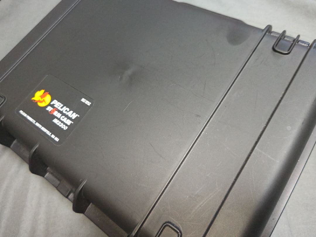 PELICANペリカン IM2300BKストームケース 　純正オーガナイザー付き