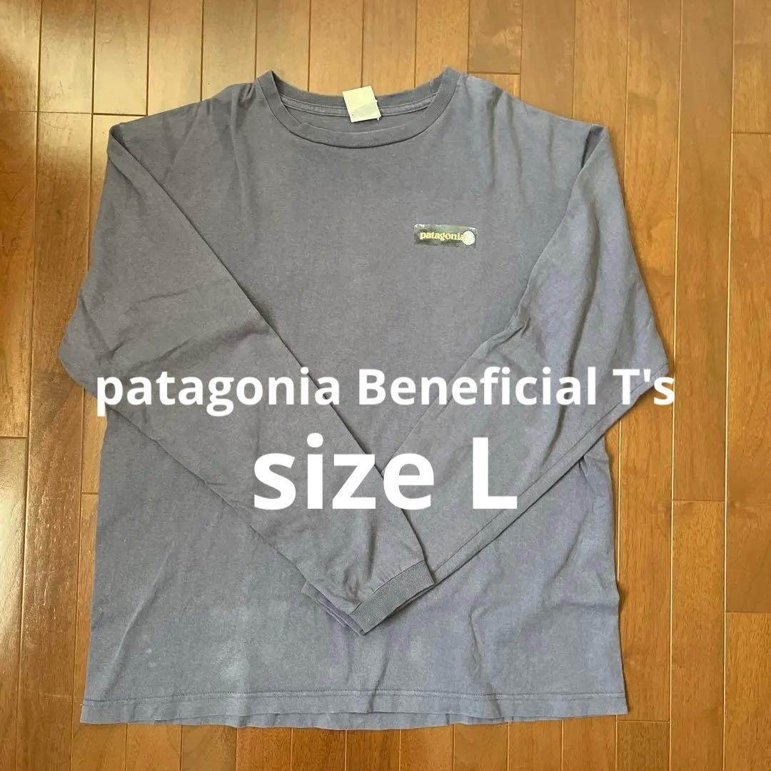 トップス 90s patagonia Beneficial T's sizeL