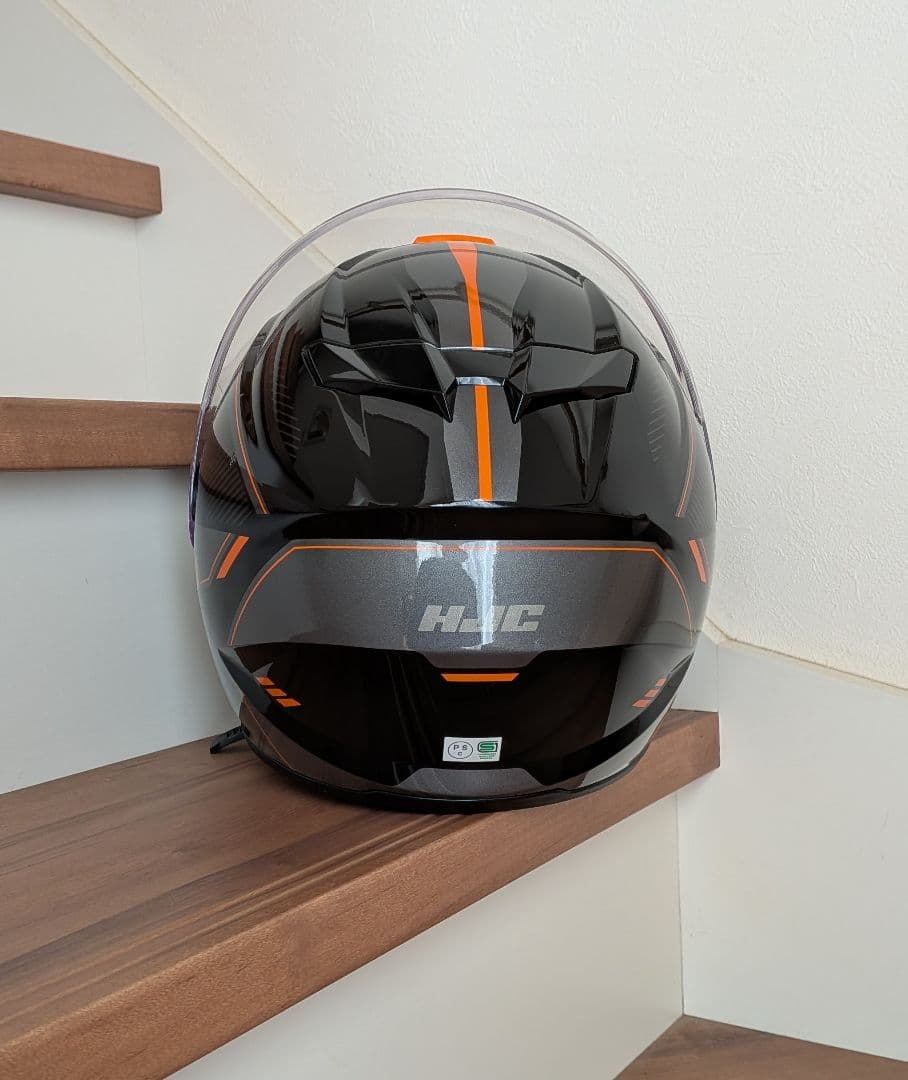 HJC i31 リノ オレンジ L サイズ　美品　2025製　ジェットヘルメット
