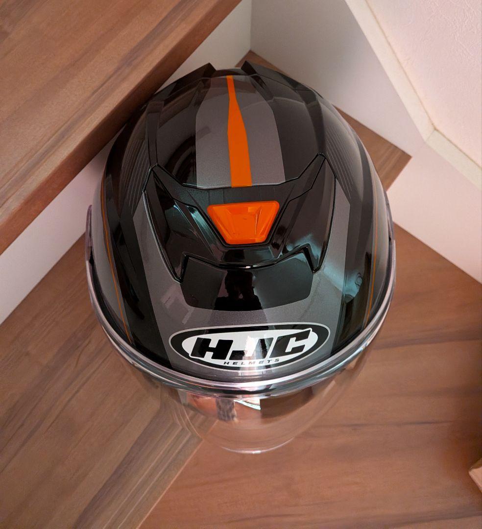 HJC i31 リノ オレンジ L サイズ　美品　2025製　ジェットヘルメット
