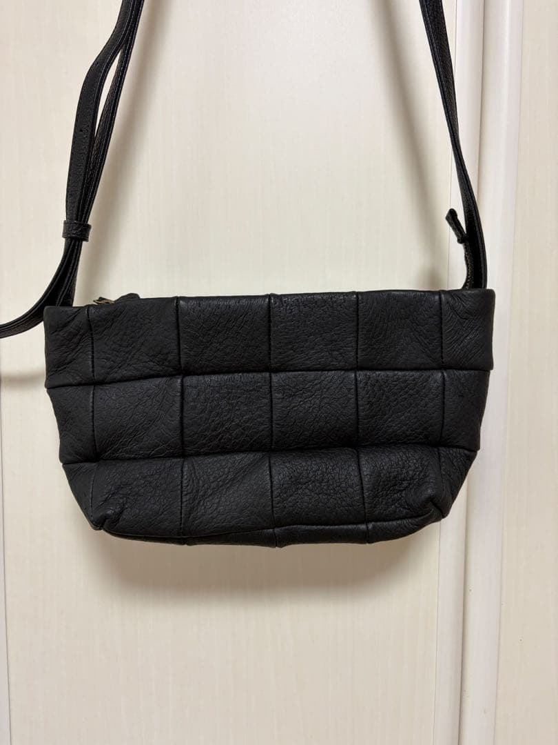 ももこ様用　IBIZAイビサ　ブラックレザーショルダーバッグ　未使用