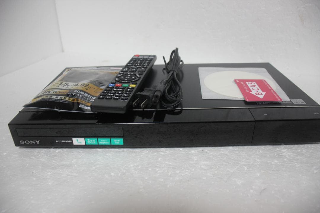 内部徹底清掃 SONY ブルーレイ BDZ-EW1200 1TB 2015年