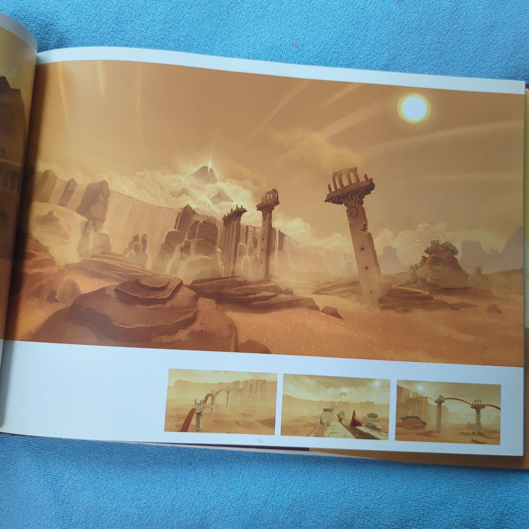 風ノ旅ビト　The art of Journey 英語版　アートブック　ゲーム