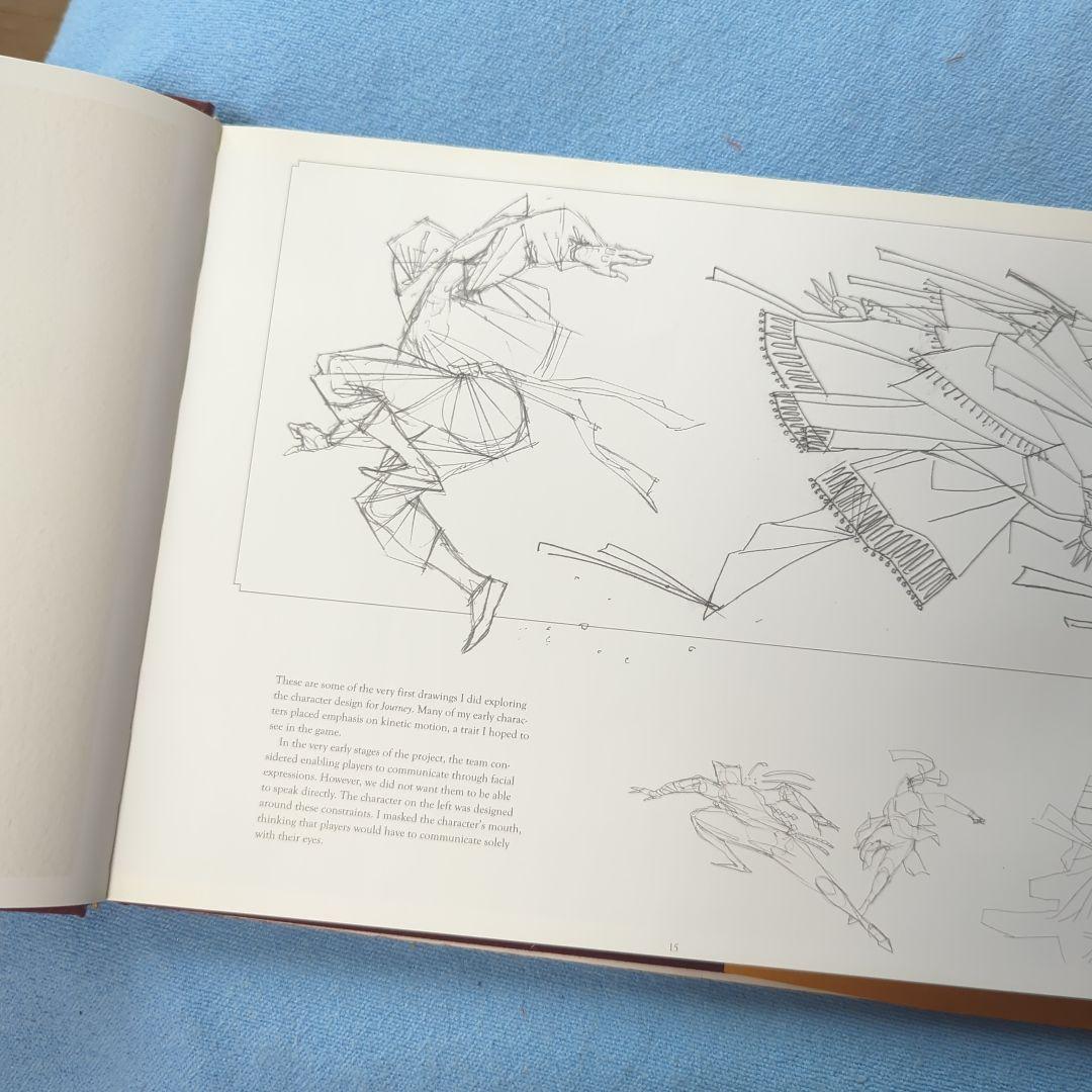 風ノ旅ビト　The art of Journey 英語版　アートブック　ゲーム
