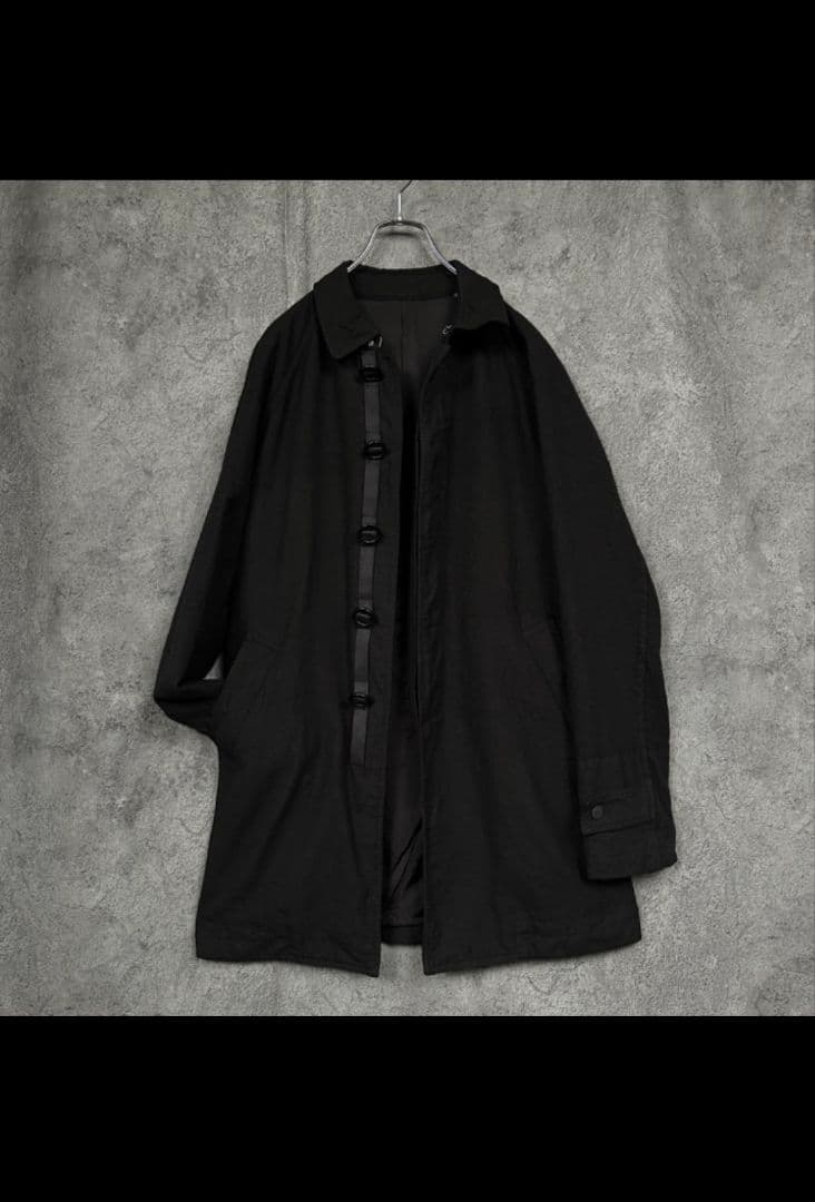 コムデギャルソン オム 13AW ウール ステンカラー バルマカーン コート