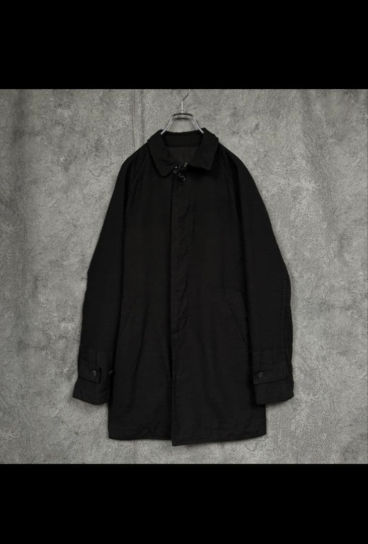 コムデギャルソン オム 13AW ウール ステンカラー バルマカーン コート