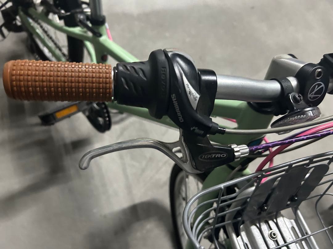 【直接引取り限定】自転車KhodaaBloomコーダブルーム20インチ グリーン