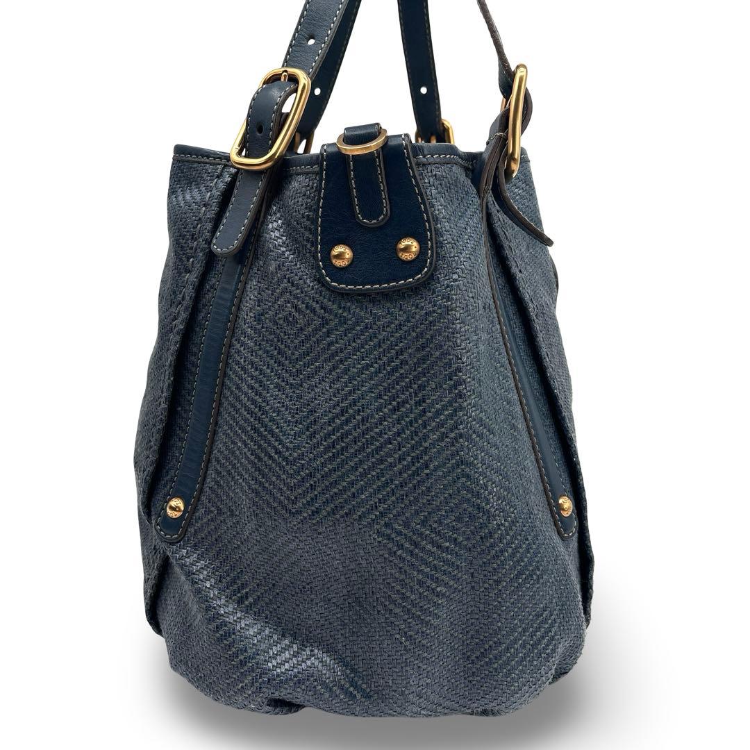 millie様TODS トッズ ２WAY ショルダー　トートバッグ　ロゴ　金具