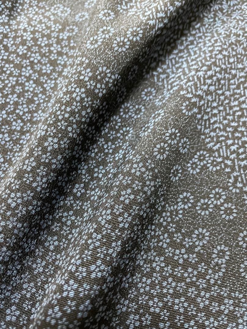 江戸小紋 藍染 付け下げ小紋