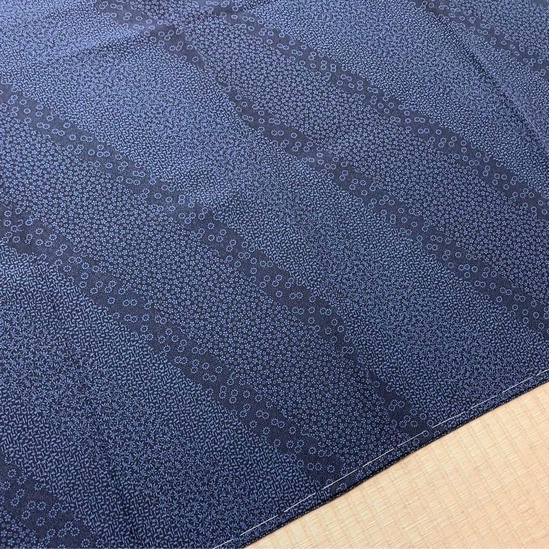 江戸小紋 藍染 付け下げ小紋